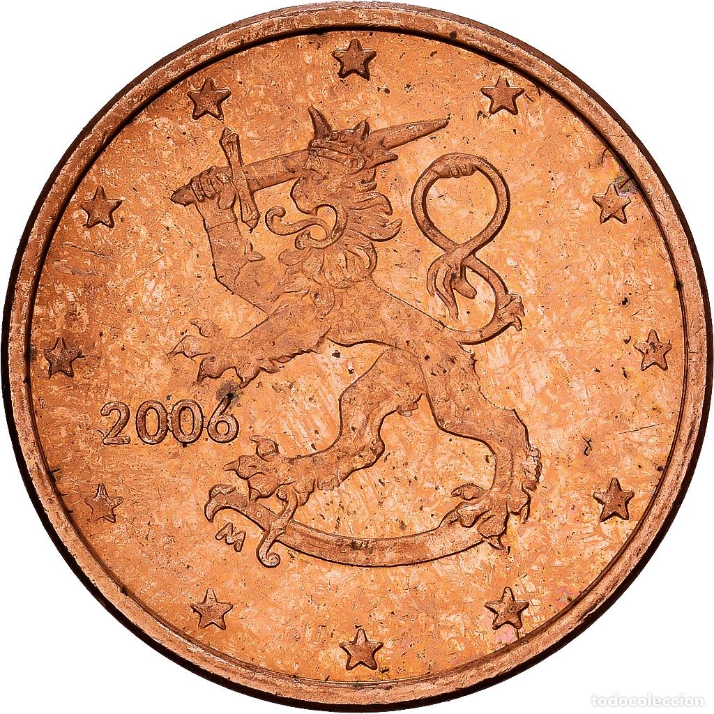 Monedas antiguas de Europa: [#1530395] Finlandia, Euro Cent, 2006, Vantaa, Cobre chapado en acero, EBC, KM:98