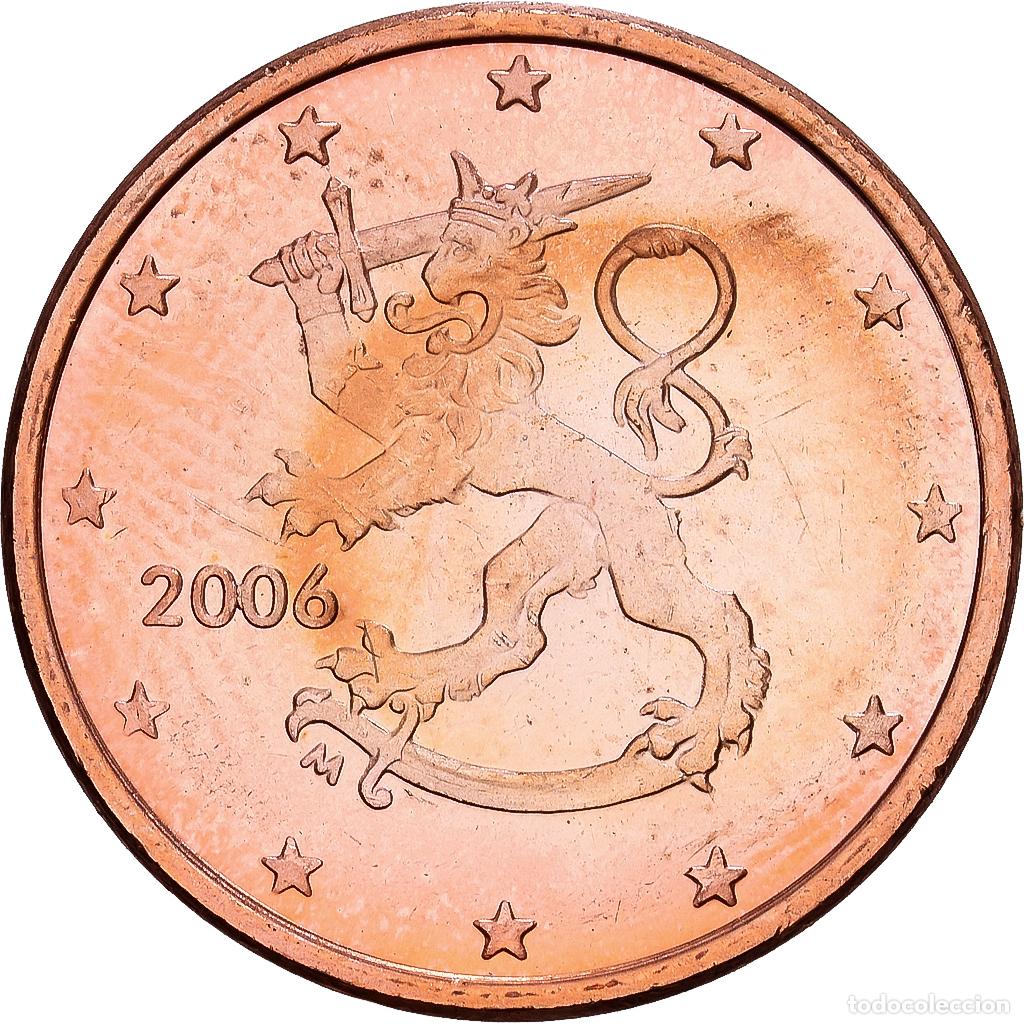 Monedas antiguas de Europa: [#1530396] Finlandia, Euro Cent, 2006, Vantaa, Cobre chapado en acero, SC+, KM:98