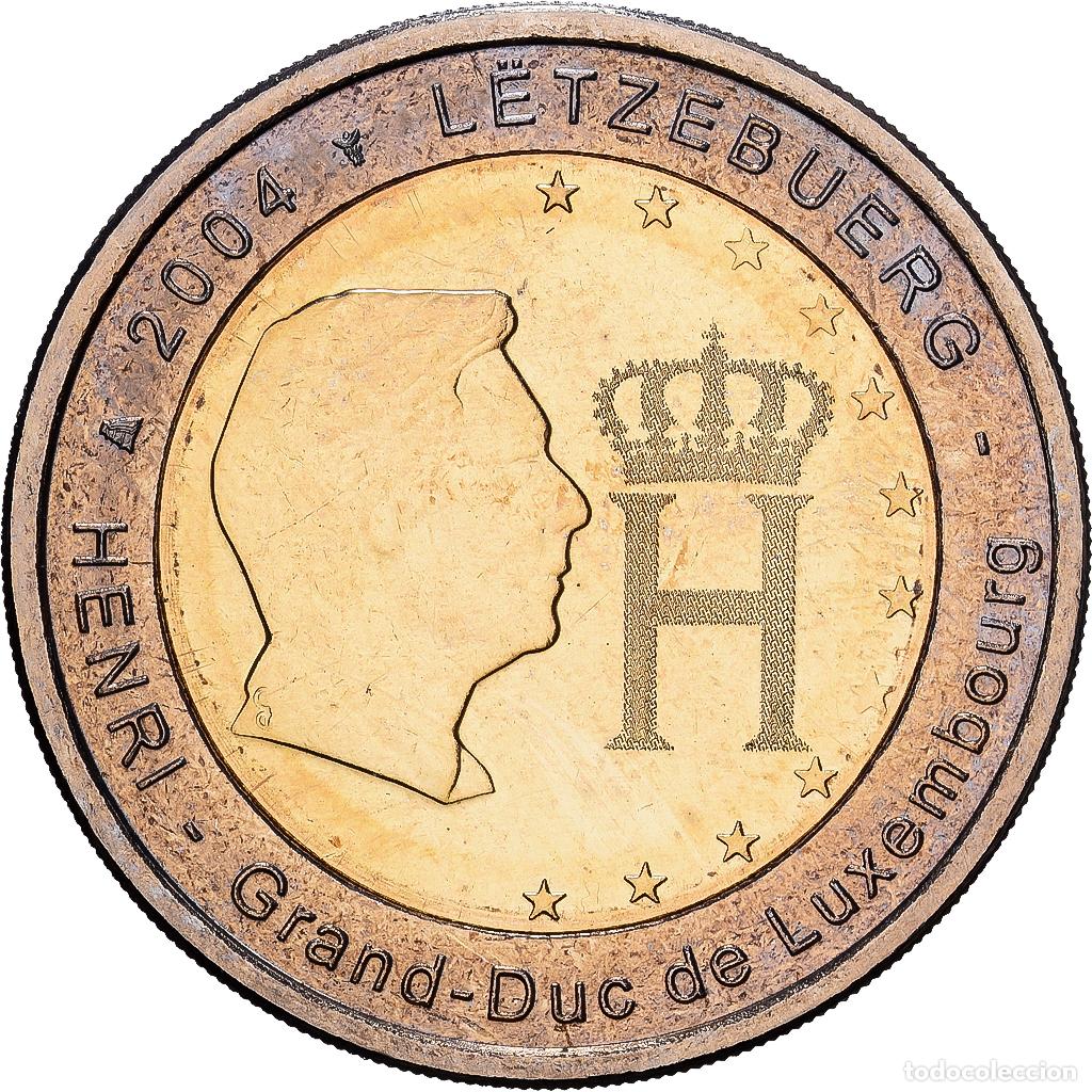 Monedas antiguas de Europa: [#1530389] Luxemburgo, 2 Euro, Monogramme of Henri I, 2004, Utrecht, Bimet&aacute;lico, FDC