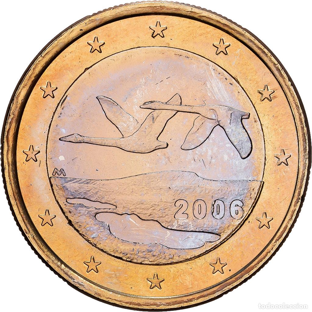 Monedas antiguas de Europa: [#1530392] Finlandia, Euro, s&eacute;rie FDC, 2006, Mint of Finland, Bimet&aacute;lico, SC, KM:104