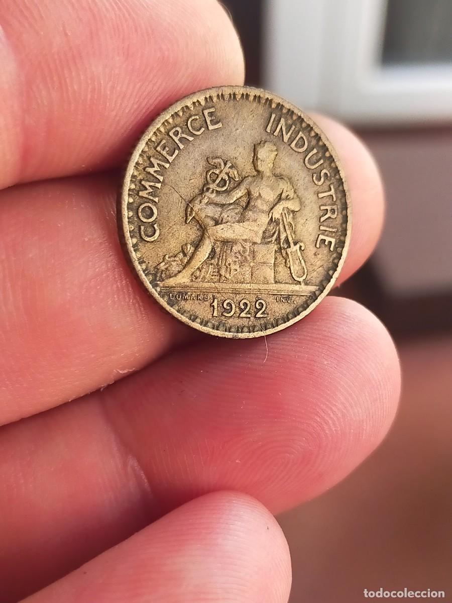 Monedas antiguas de Europa: MONEDA DE 1 UN FRANCO FRANC FRANCIA 1922 MUY BUENA CONSERVACION