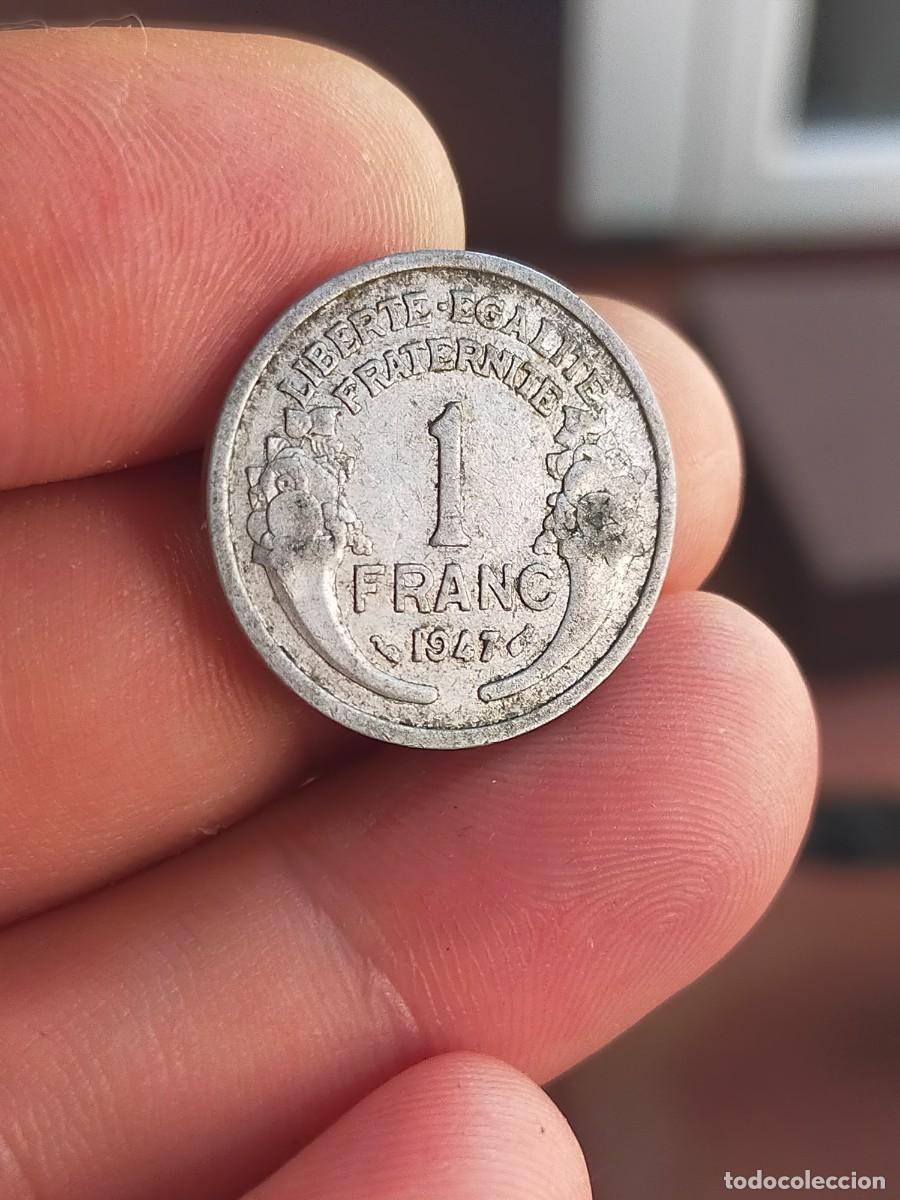 Monedas antiguas de Europa: MONEDA DE 1 UN FRANCO FRANC FRANCIA 1947 MUY BUENA CONSERVACION