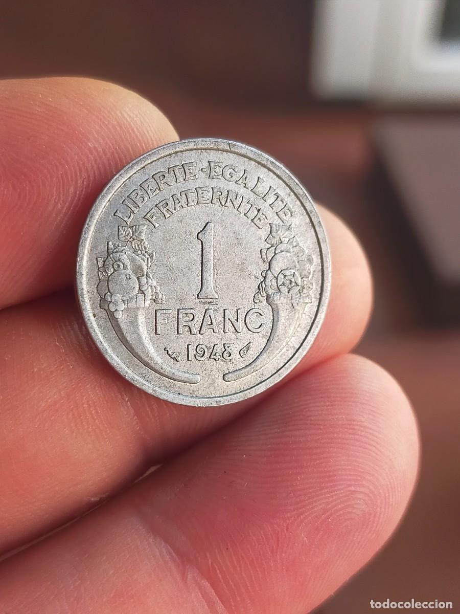 Monedas antiguas de Europa: MONEDA DE 1 UN FRANCO FRANC FRANCIA 1948 MUY BUENA CONSERVACION