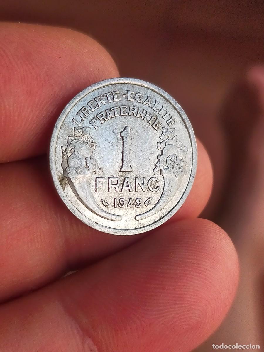 Monedas antiguas de Europa: MONEDA DE 1 UN FRANCO FRANC FRANCIA 1949 MUY BUENA CONSERVACION
