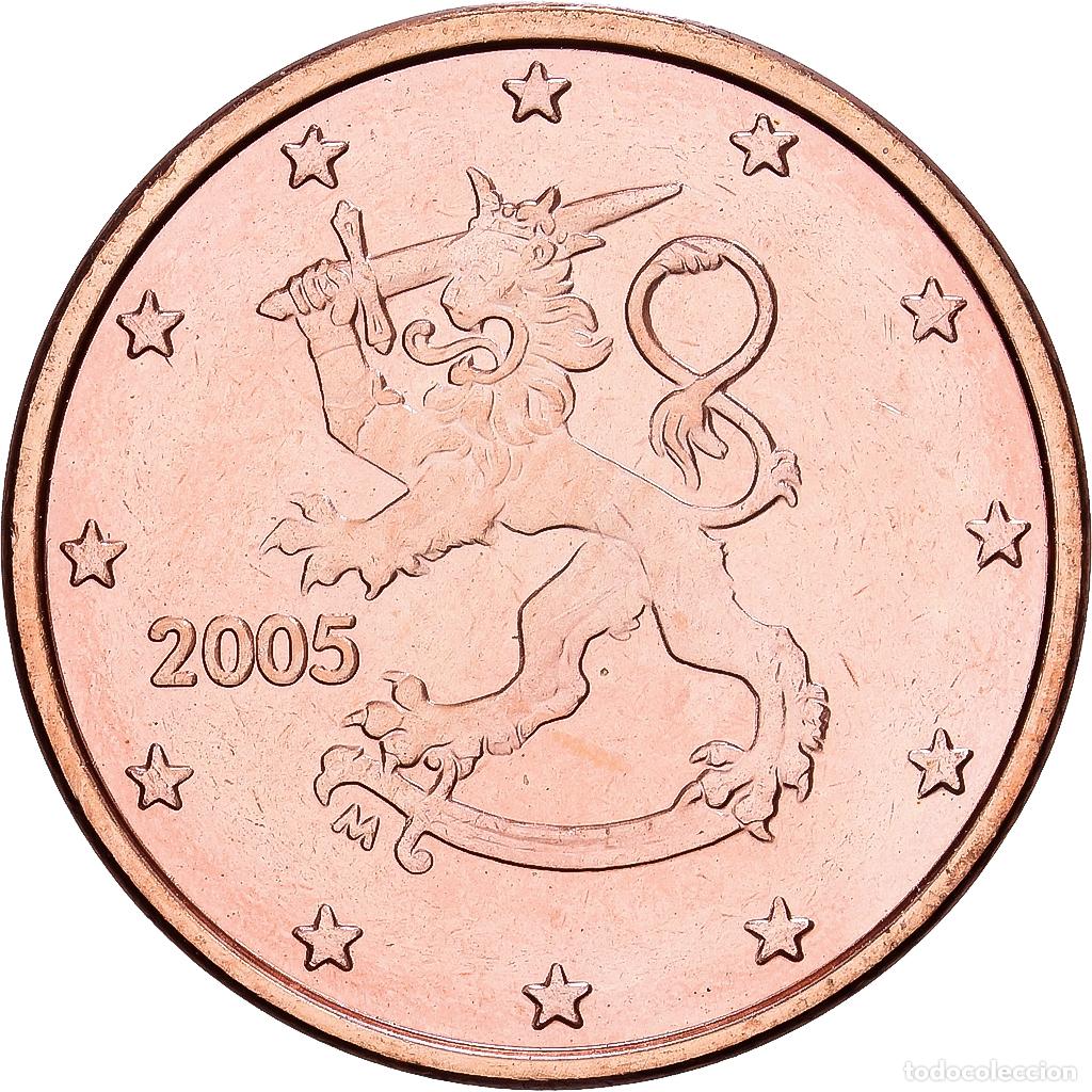 Monedas antiguas de Europa: [#1530398] Finlandia, Euro Cent, 2005, Vantaa, Cobre chapado en acero, SC+, KM:98