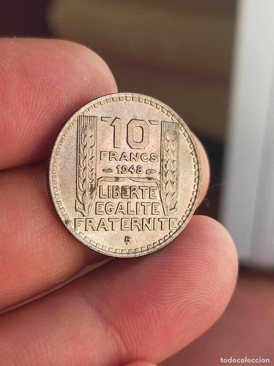 Monedas antiguas de Europa: MONEDA DE 10 DIEZ FRANCOS FRANCS FRANCIA 1948 MUY BUENA CONSERVACION