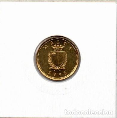 Monedas antiguas de Europa: MALTA 1998, 1 CENT, KM-93, SC-UNC - Foto 2