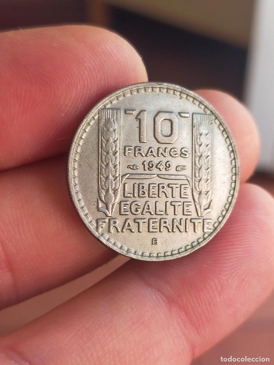 Monedas antiguas de Europa: MONEDA DE 10 DIEZ FRANCOS FRANCS FRANCIA 1949 MUY BUENA CONSERVACION