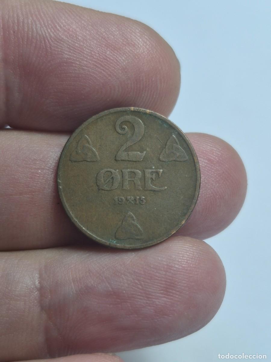 Monedas antiguas de Europa: NT/ NORUEGA 2 ORE 1915 (M1457)