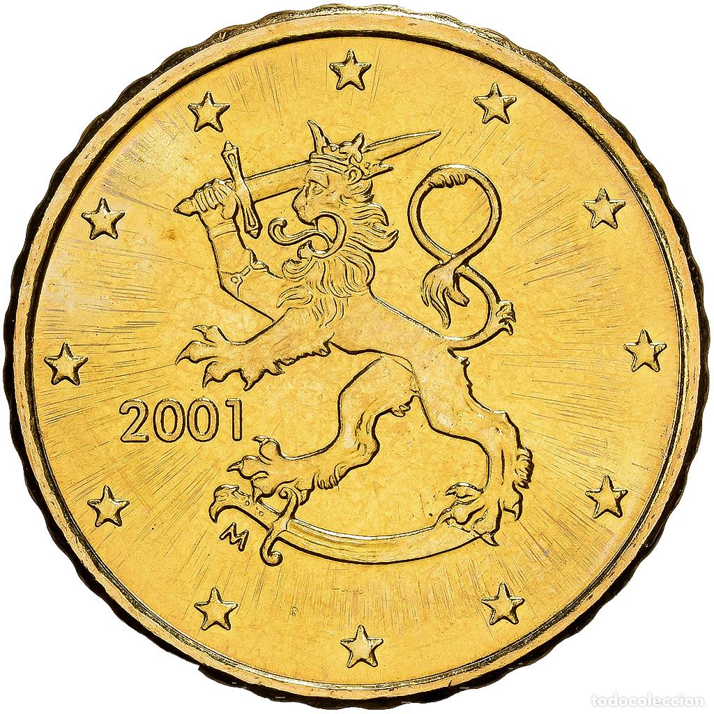 Monedas antiguas de Europa: [#1530418] Finlandia, 10 Euro Cent, 2001, Vantaa, Nordic gold, FDC