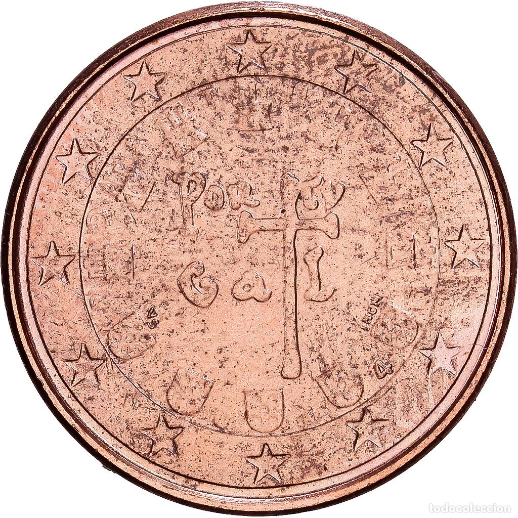 Monedas antiguas de Europa: [#1530425] Portugal, Euro Cent, 2004, Lisbon, Cobre chapado en acero, SC, KM:740