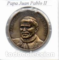 Monedas antiguas de Europa: MEDALLA PAPA JUAN PABLO II,