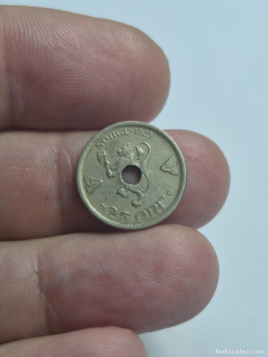 Monedas antiguas de Europa: NT/ NORUEGA 25 ORE 1923 (M1462)
