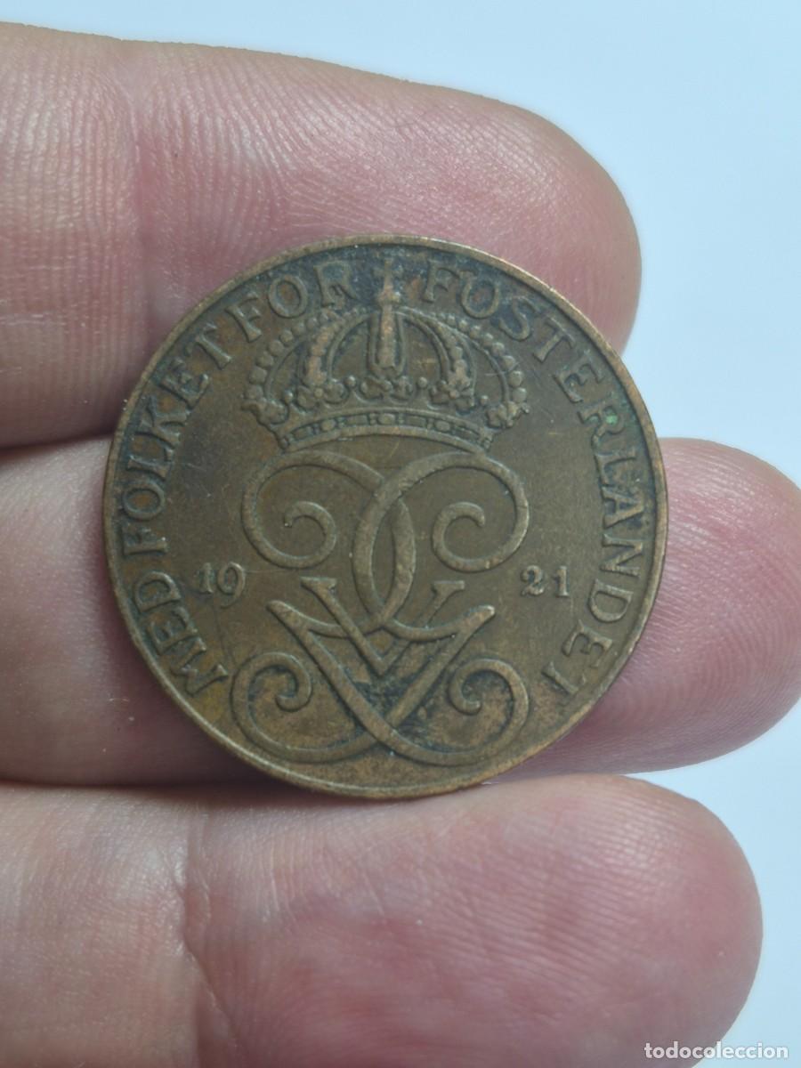 Monedas antiguas de Europa: NT/ SUECIA 5 ORE 1921 (M1465)