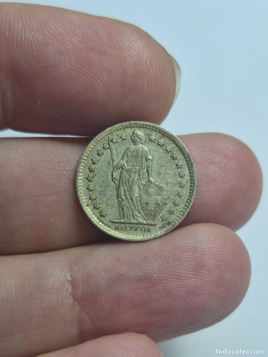 Monedas antiguas de Europa: NT/ SUIZA 1/2 FRANCO 1958 PLATA (M1467)