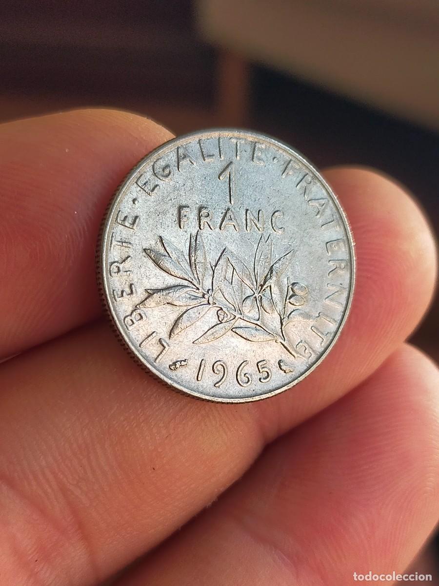 Monedas antiguas de Europa: MONEDA DE 1 UN FRANCO FRANC FRANCIA 1965 MUY BUENA CONSERVACION