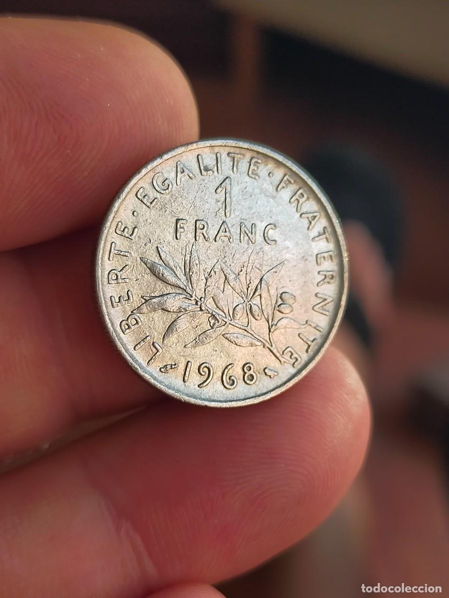 Monedas antiguas de Europa: MONEDA DE 1 UN FRANCO FRANC FRANCIA 1968 MUY BUENA CONSERVACION