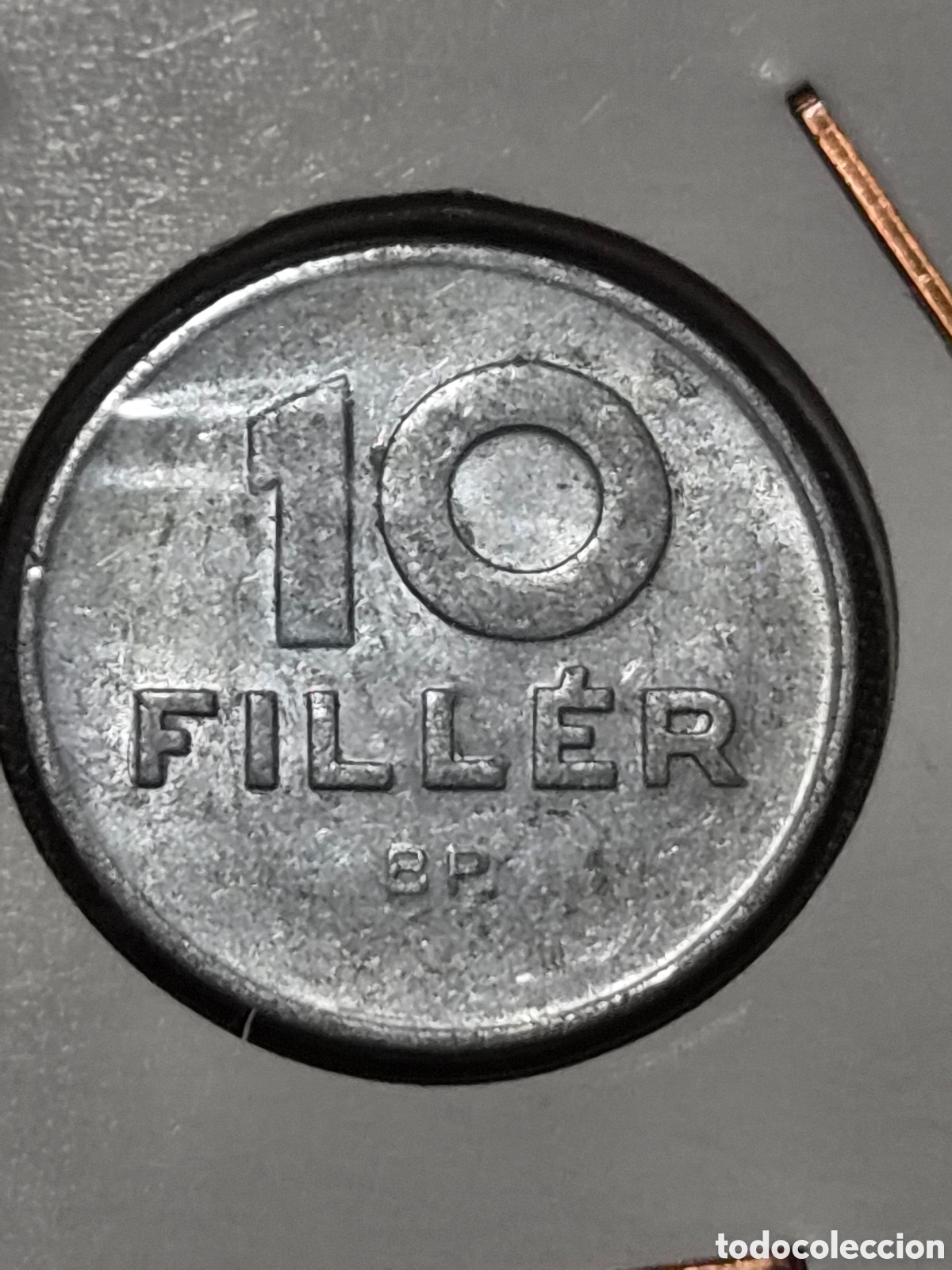 Monedas antiguas de Europa: MONEDA DE HUNGR&Iacute;A 10 FILLER 1982