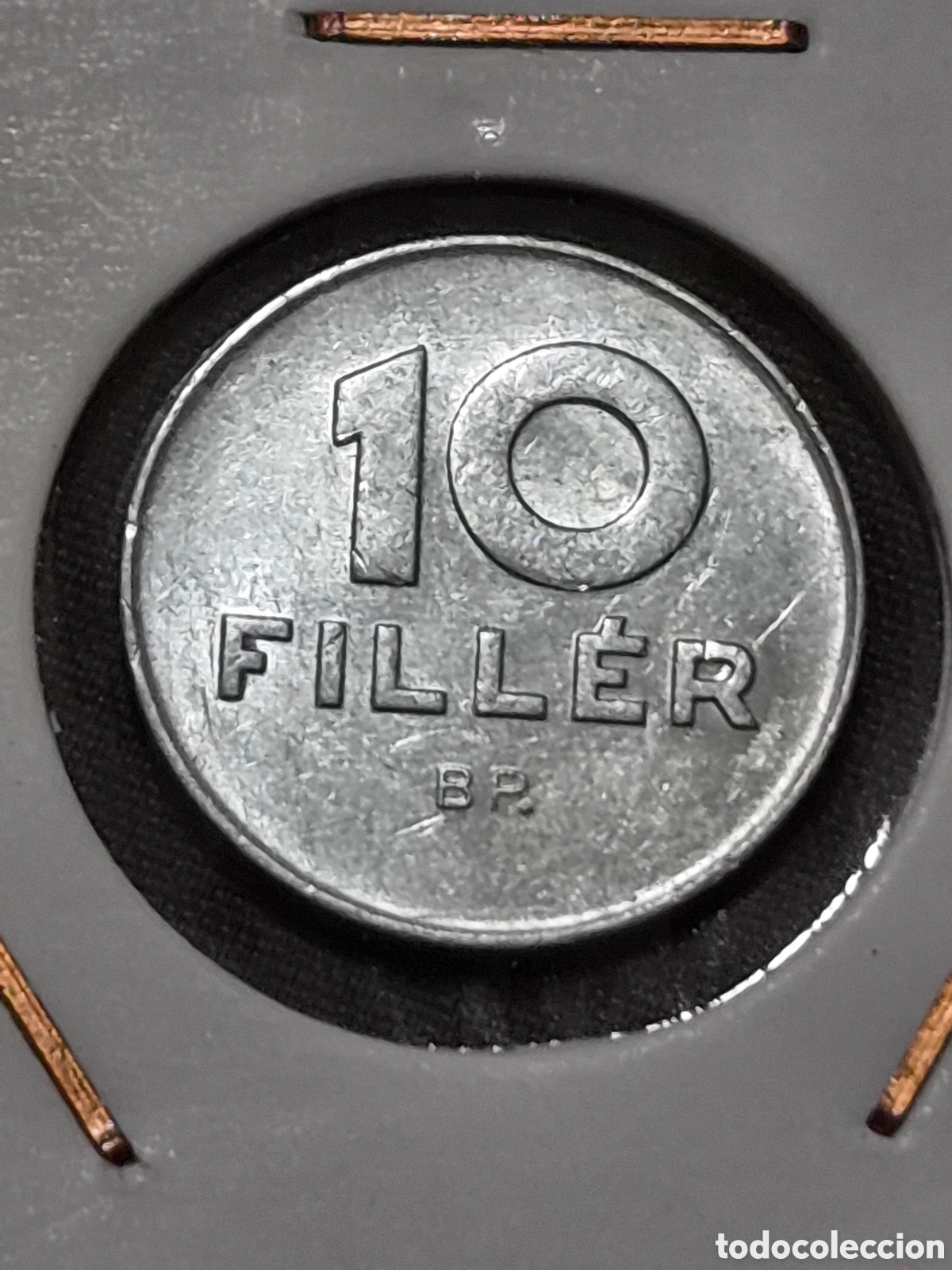 Monedas antiguas de Europa: MONEDA DE HUNGR&Iacute;A 10 FILLER 1984