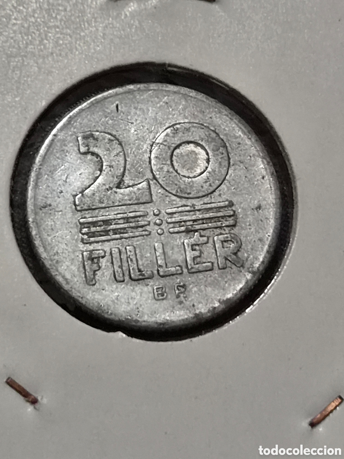 Monedas antiguas de Europa: MONEDA DE HUNGR&Iacute;A 20 FILLER 1975