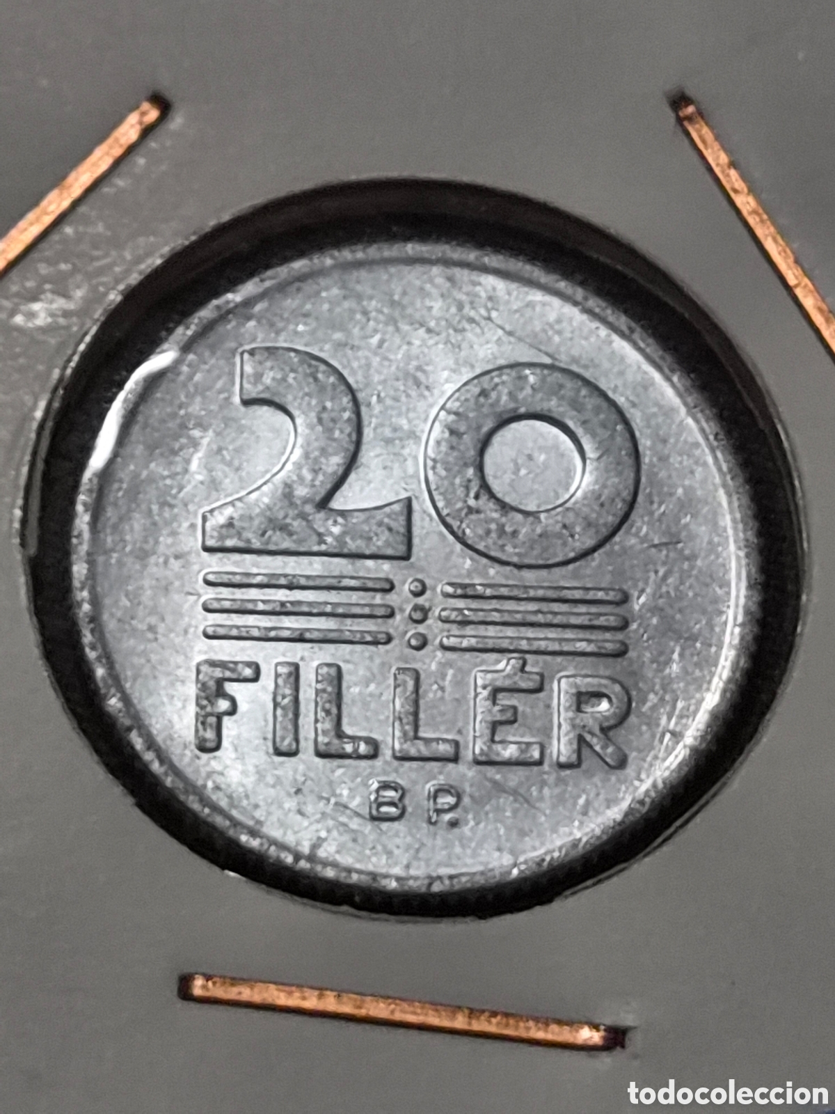 Monedas antiguas de Europa: MONEDA DE HUNGR&Iacute;A 20 FILLER 1983