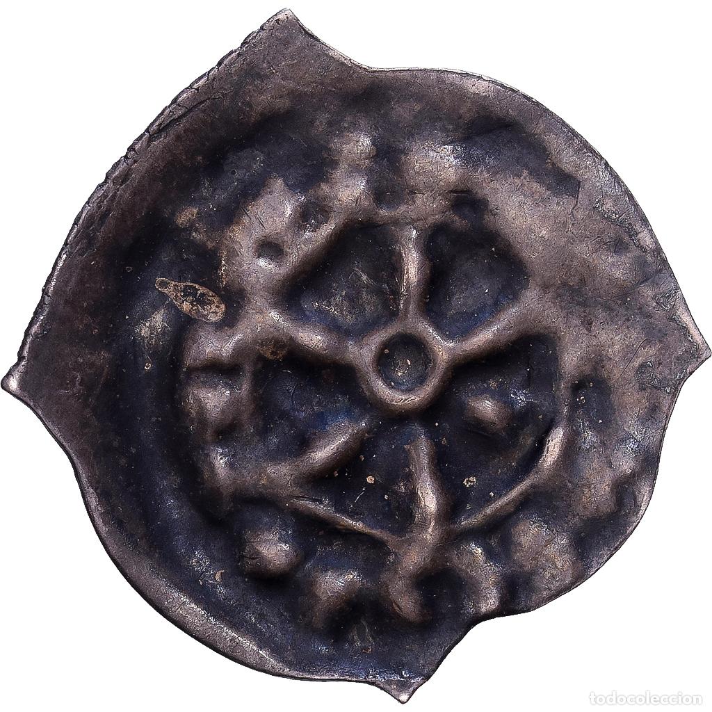 Monedas antiguas de Europa: [#139643] City of Basel, 1 Pfennig, 1270-1280, Basel, Plata, BC+