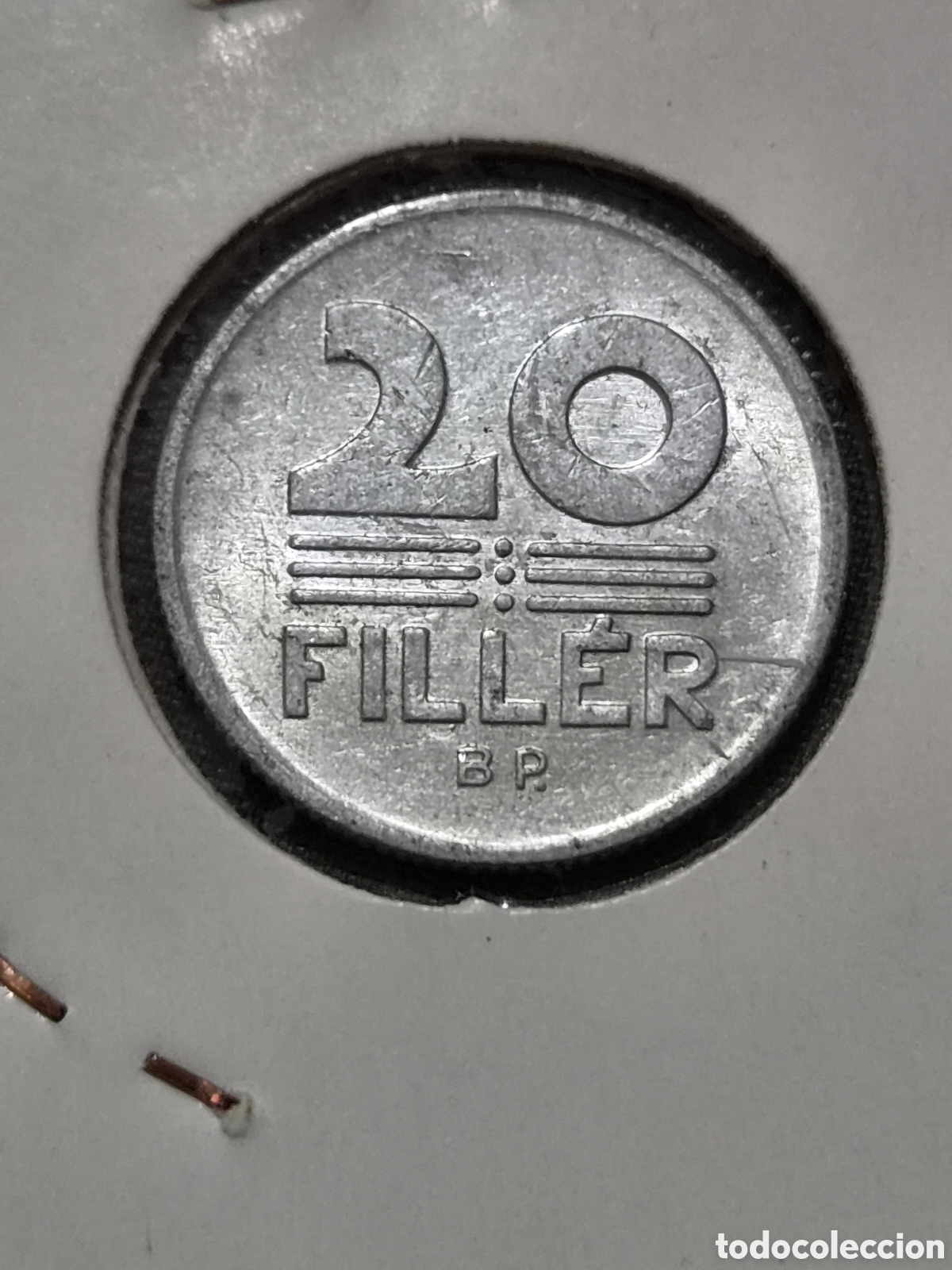 Monedas antiguas de Europa: MONEDA DE HUNGR&Iacute;A 20 FILLER 1986