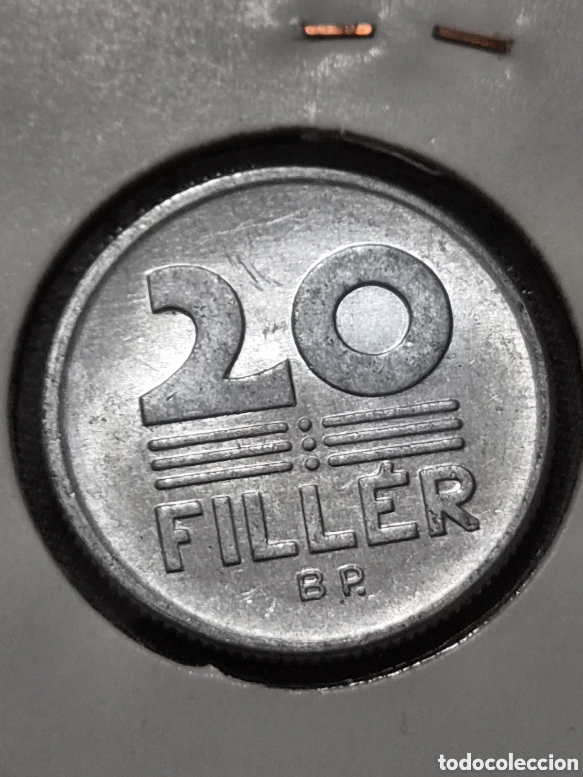 Monedas antiguas de Europa: MONEDA DE HUNGR&Iacute;A 20 FILLER 1988