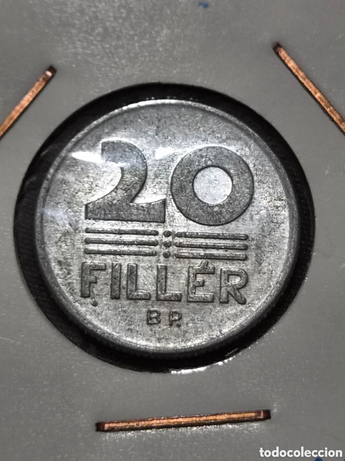 Monedas antiguas de Europa: MONEDA DE HUNGR&Iacute;A 20 FILLER 1991