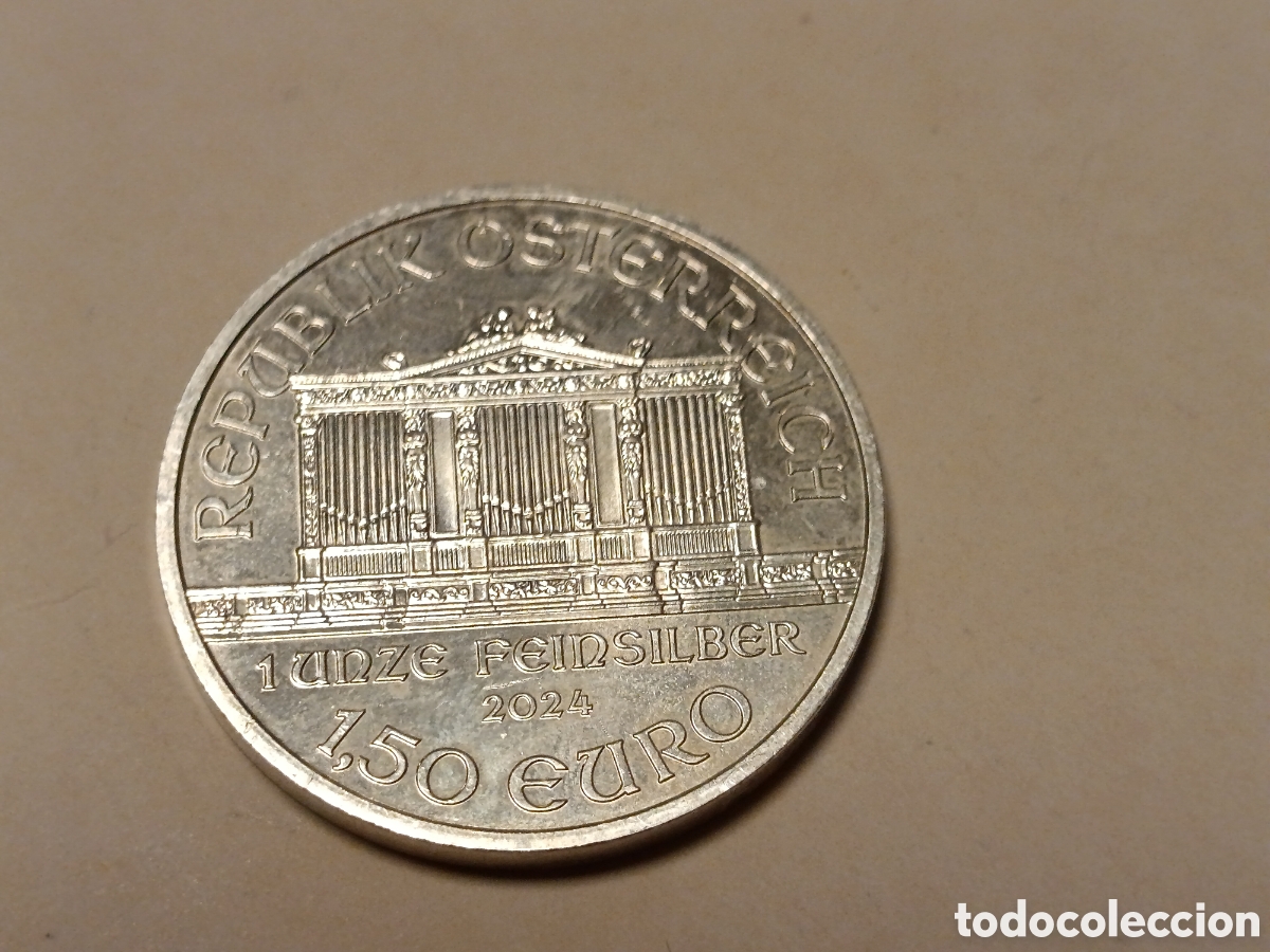Monedas antiguas de Europa: ONZA DE PLATA TROY, AUSTRIA