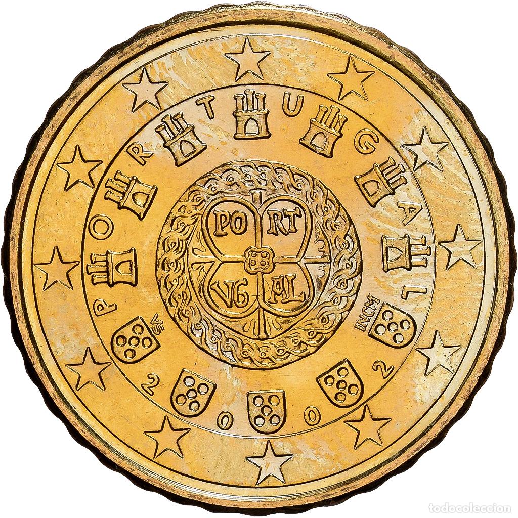 Monedas antiguas de Europa: [#1530436] Portugal, 10 Euro Cent, 2002, Lisbon, Nordic gold, SC, KM:743