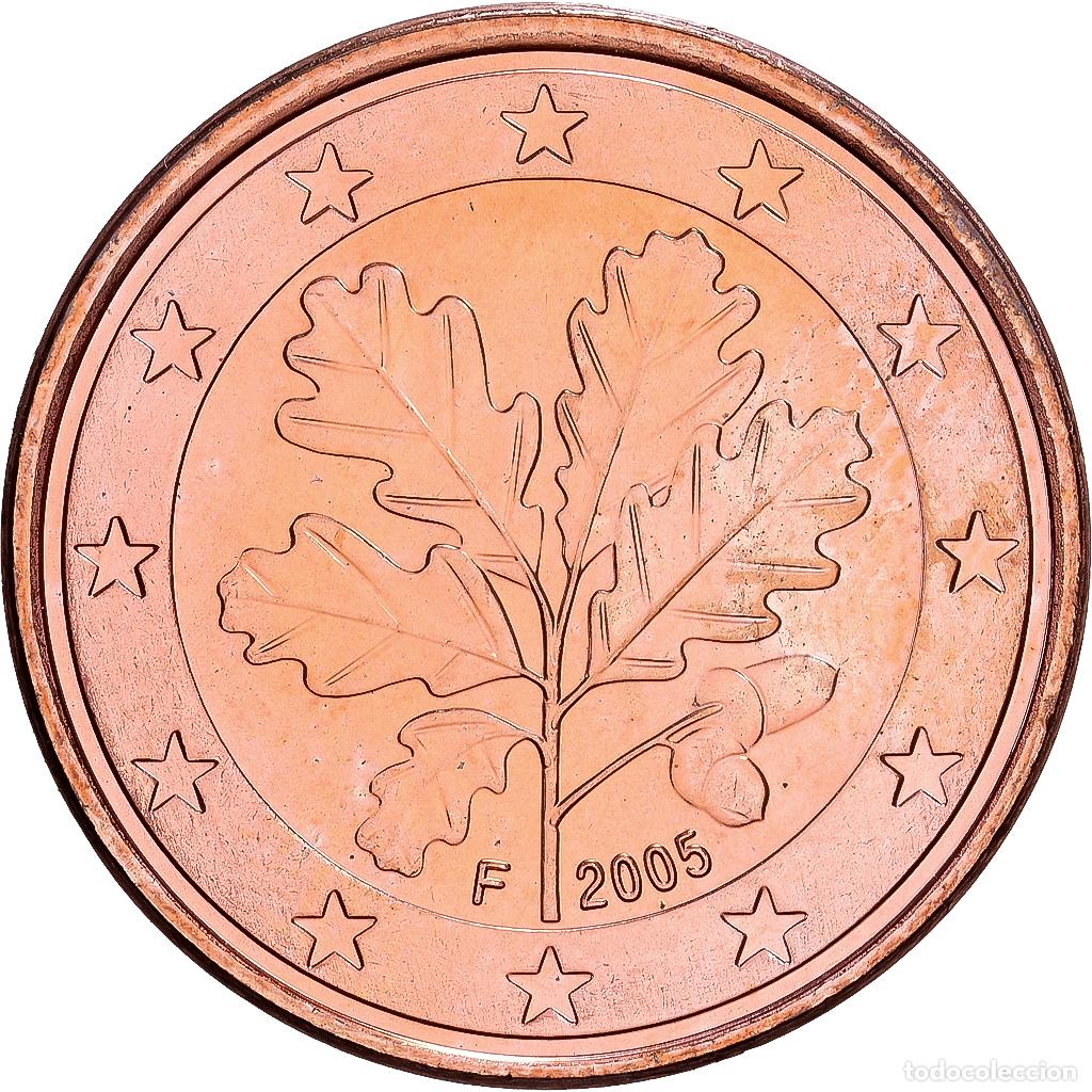 Monedas antiguas de Europa: [#1530443] ALEMANIA - REP&Uacute;BLICA FEDERAL, 5 Euro Cent, 2005, Stuttgart, Cobre chapado en
