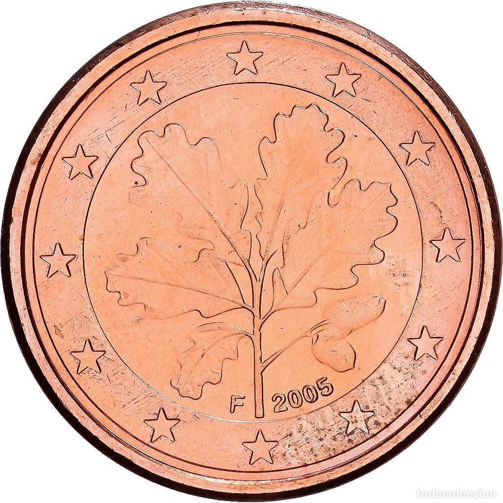 Monedas antiguas de Europa: [#1530440] ALEMANIA - REP&Uacute;BLICA FEDERAL, Euro Cent, 2005, Stuttgart, Cobre chapado en