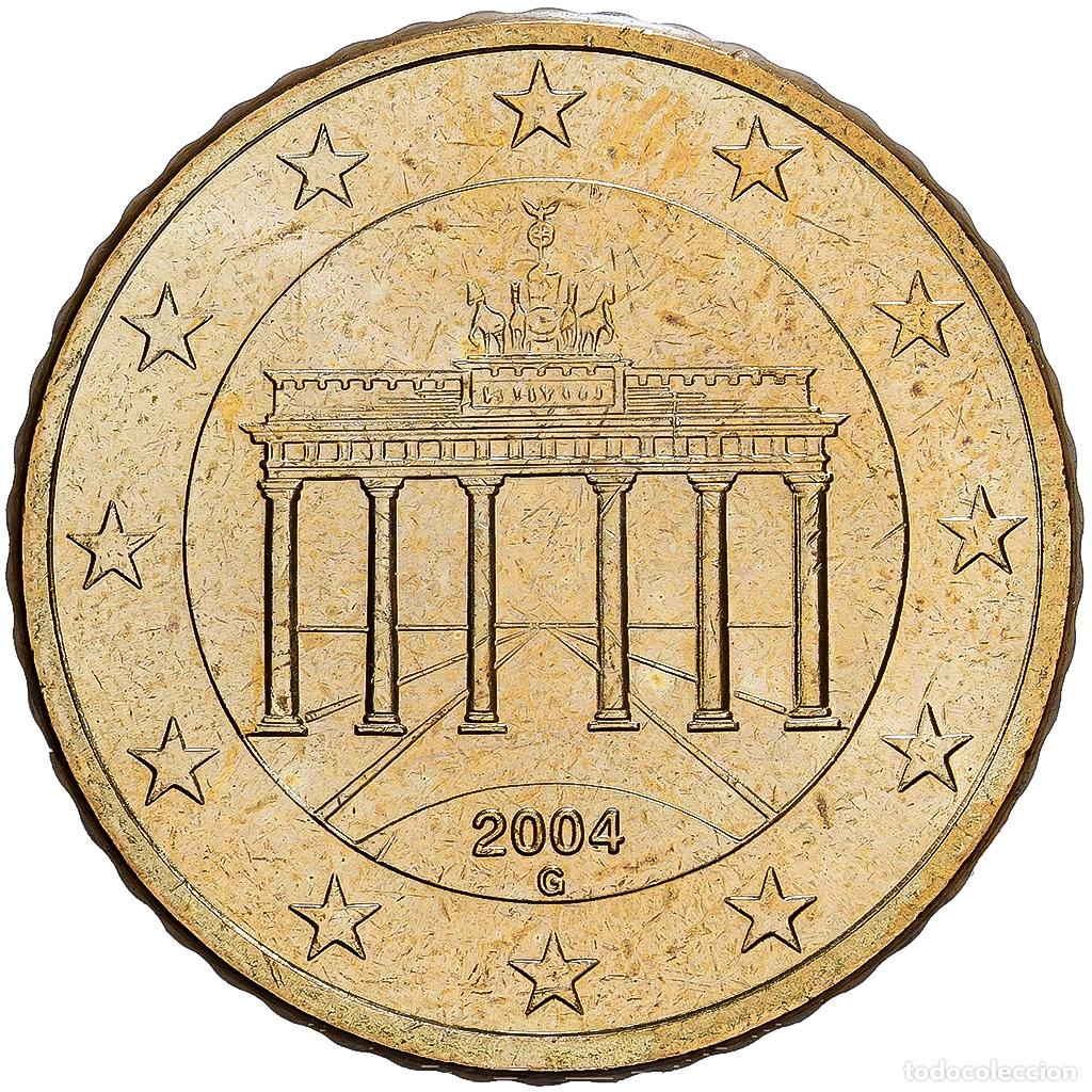 Monedas antiguas de Europa: [#1530442] ALEMANIA - REP&Uacute;BLICA FEDERAL, 50 Euro Cent, 2004, Stuttgart, Nordic gold, SC