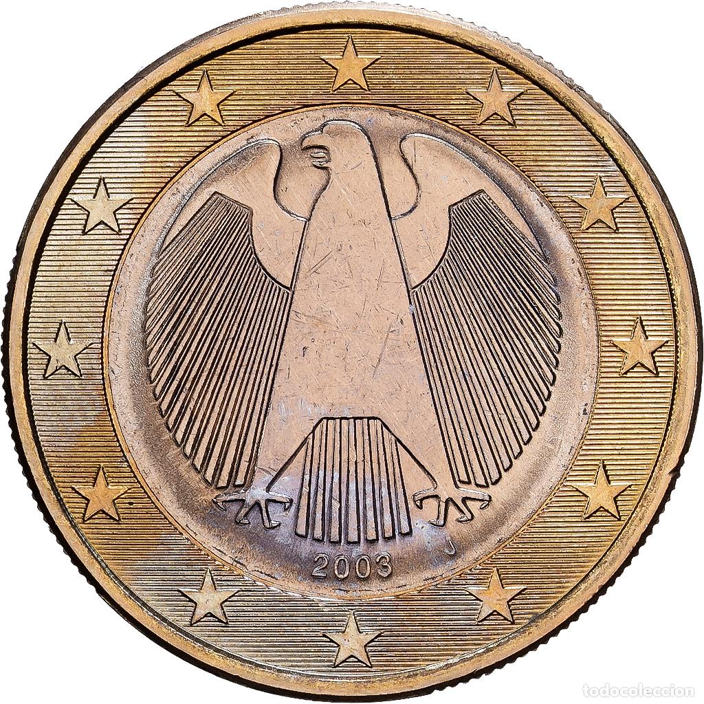 Monedas antiguas de Europa: [#1530439] ALEMANIA - REP&Uacute;BLICA FEDERAL, Euro, 2003, Hambourg, Bimet&aacute;lico, SC, KM:213