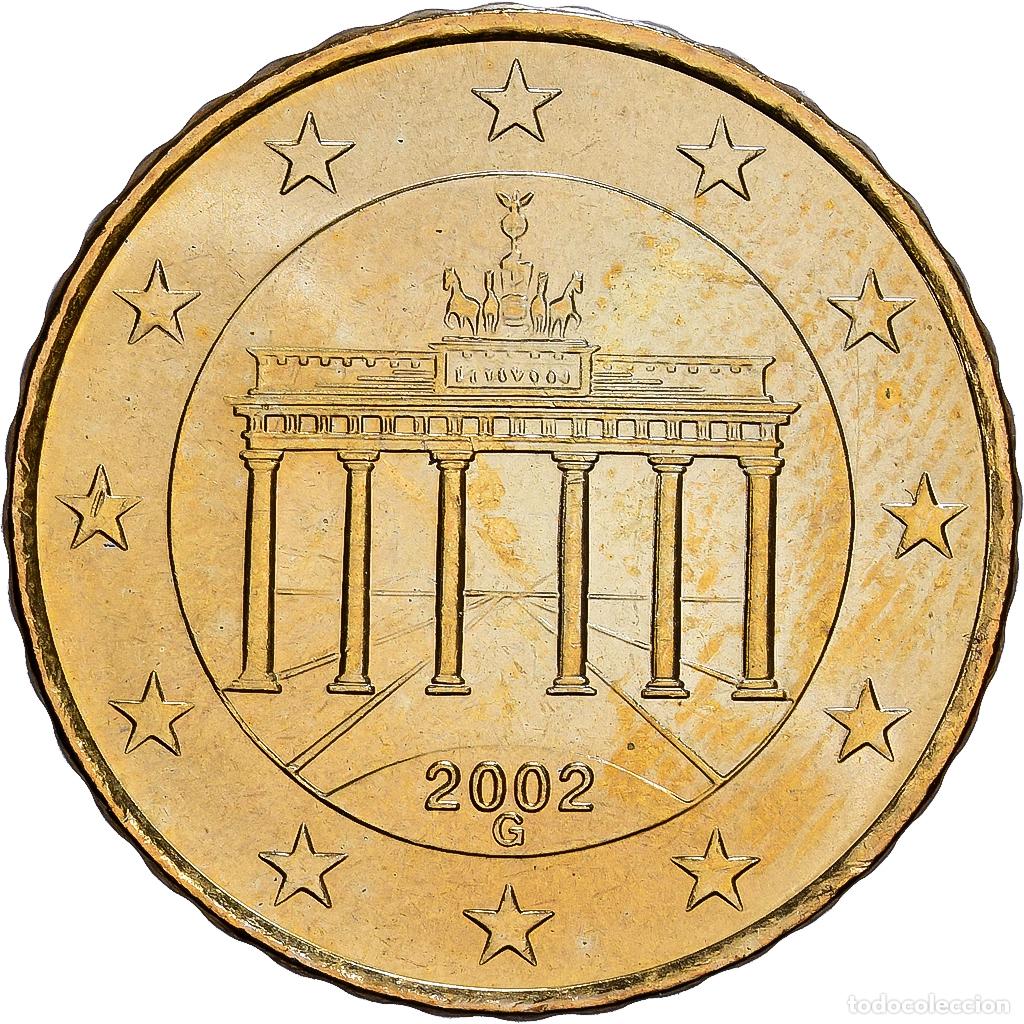 Monedas antiguas de Europa: [#1530446] ALEMANIA - REP&Uacute;BLICA FEDERAL, 10 Euro Cent, 2002, Karlsruhe, Nordic gold, SC