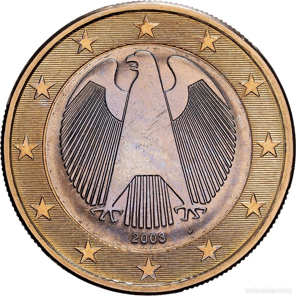 Monedas antiguas de Europa: [#1530453] ALEMANIA - REP&Uacute;BLICA FEDERAL, Euro, 2003, Hamburg, Bimet&aacute;lico, SC, KM:213