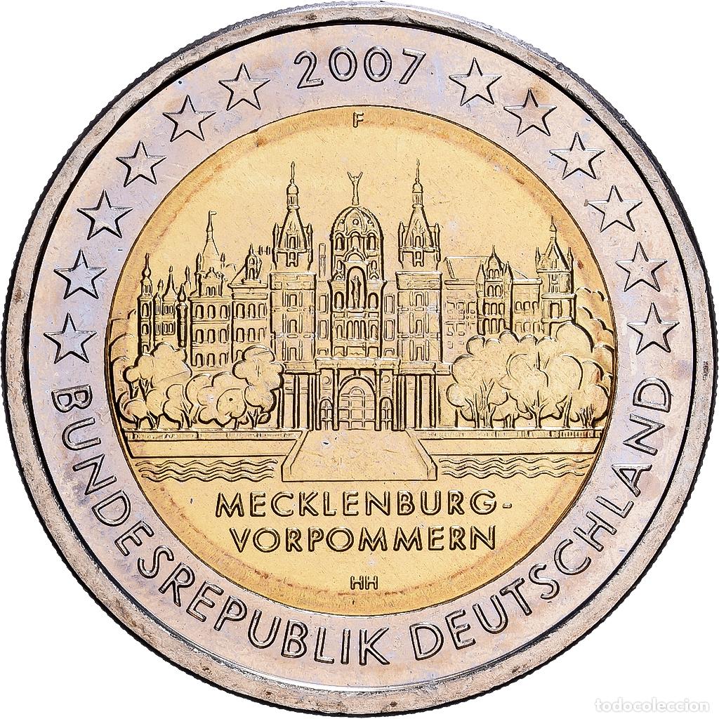 Monedas antiguas de Europa: [#1530454] Alemania, 2 Euro, 2007, Stuttgart, Bimet&aacute;lico, SC