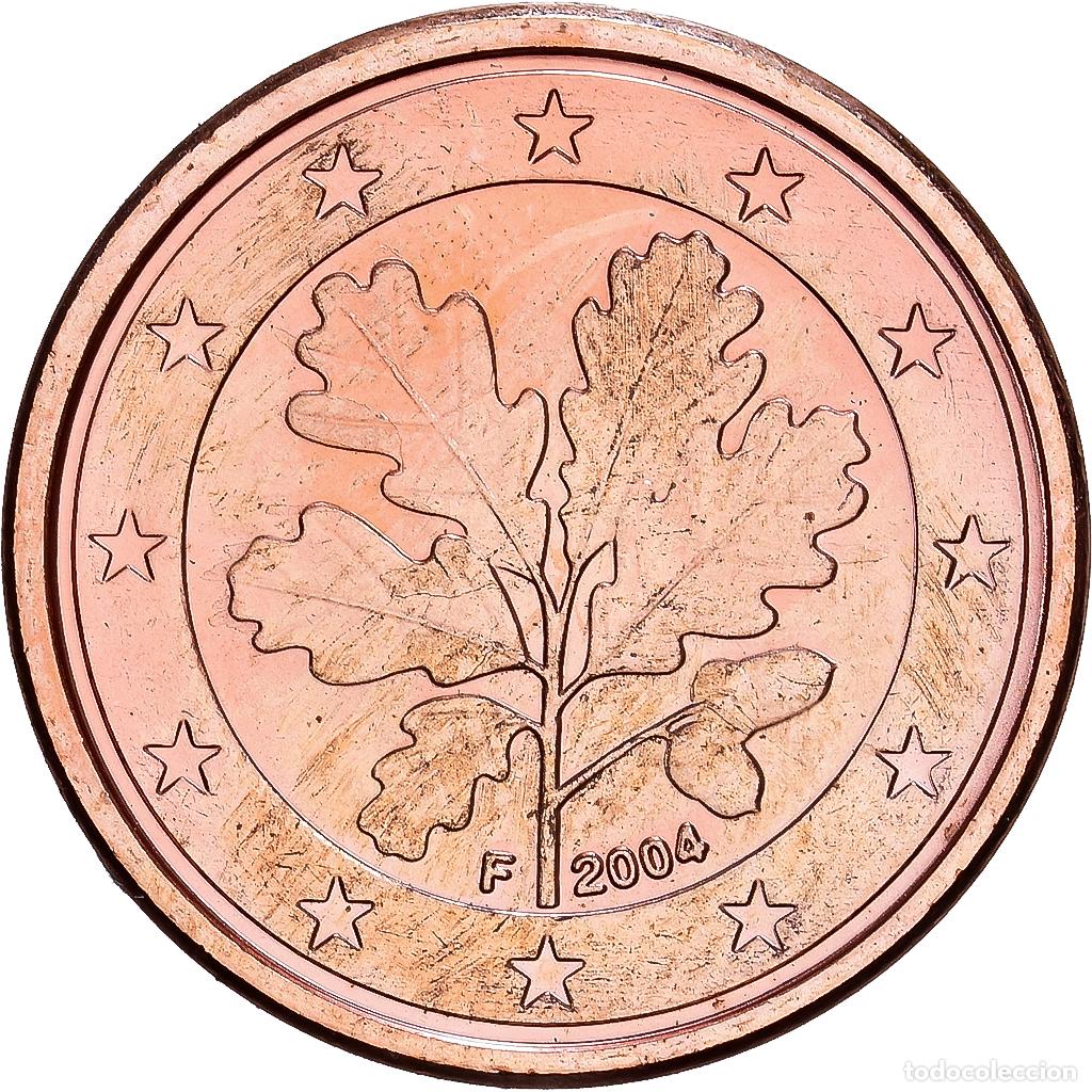 Monedas antiguas de Europa: [#1530452] ALEMANIA - REP&Uacute;BLICA FEDERAL, Euro Cent, 2004, Stuttgart, Cobre chapado en