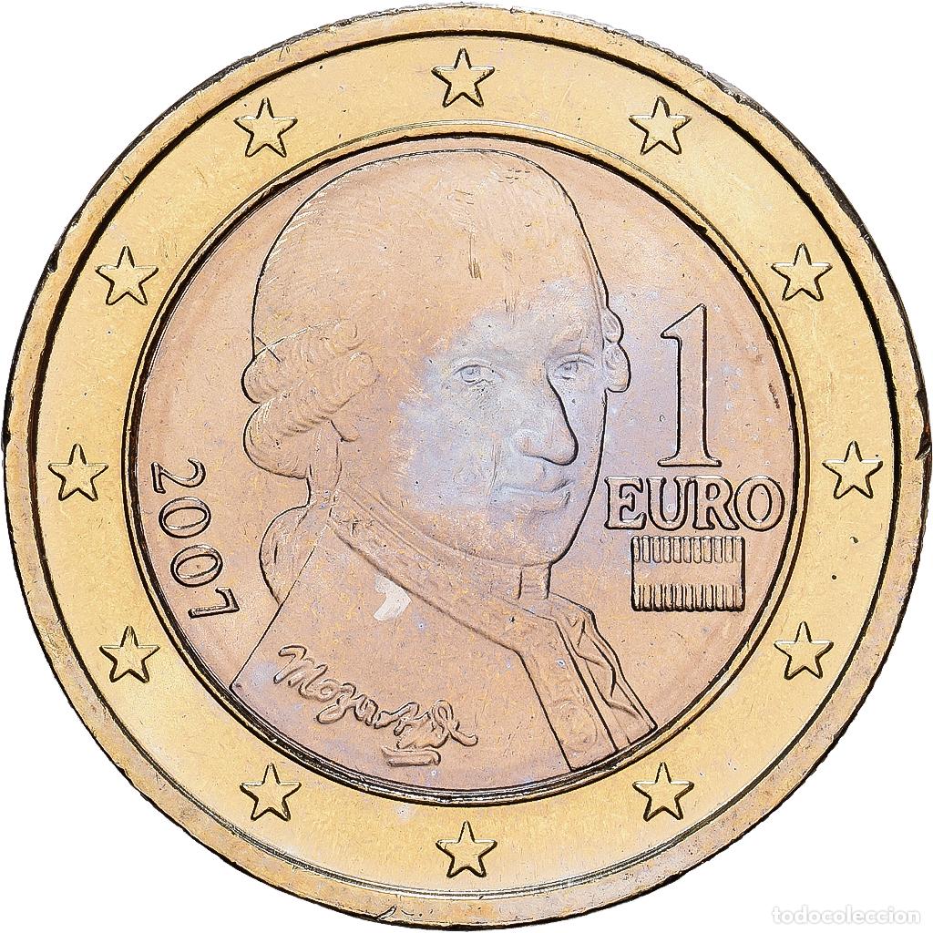 Monedas antiguas de Europa: [#1530471] Austria, Euro, BU, 2007, Vienna, Bimet&aacute;lico, SC