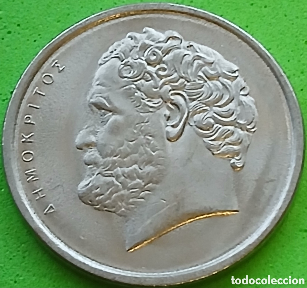 Monedas antiguas de Europa: Grecia 10 dracmas 1980 km#119