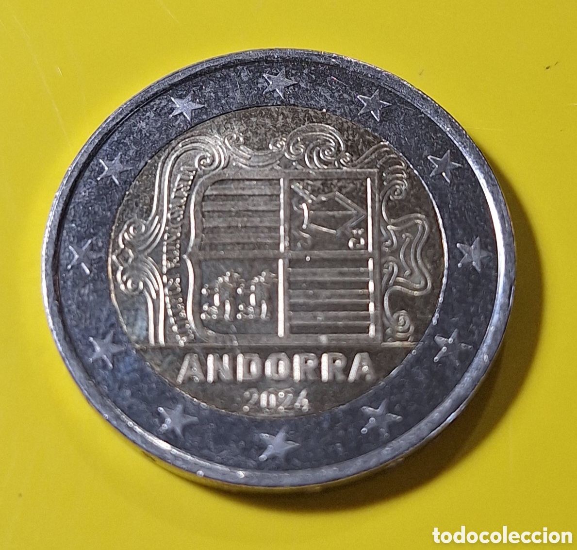 Monedas antiguas de Europa: MONEDA ANDORRA - 2 EUROS 2024