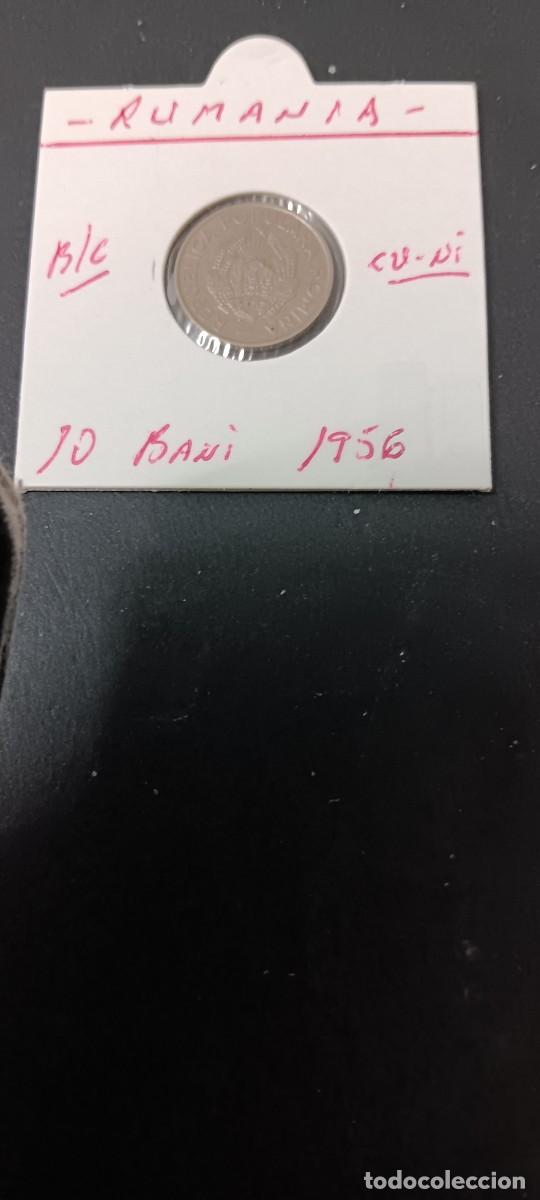 Monedas antiguas de Europa: RUMANIA 10 BANI 1956 BC KM=84.3 (CUPRONIQUEL)