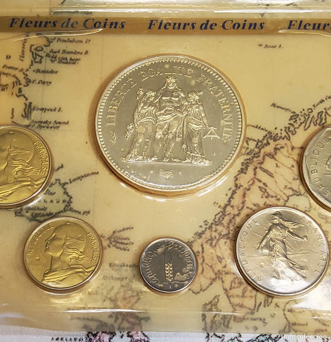 Monedas antiguas de Europa: JUEGO COMPLETO DE FRANCIA DEL A&Ntilde;O 1979.FLOR DE CU&Ntilde;O.LUJO.