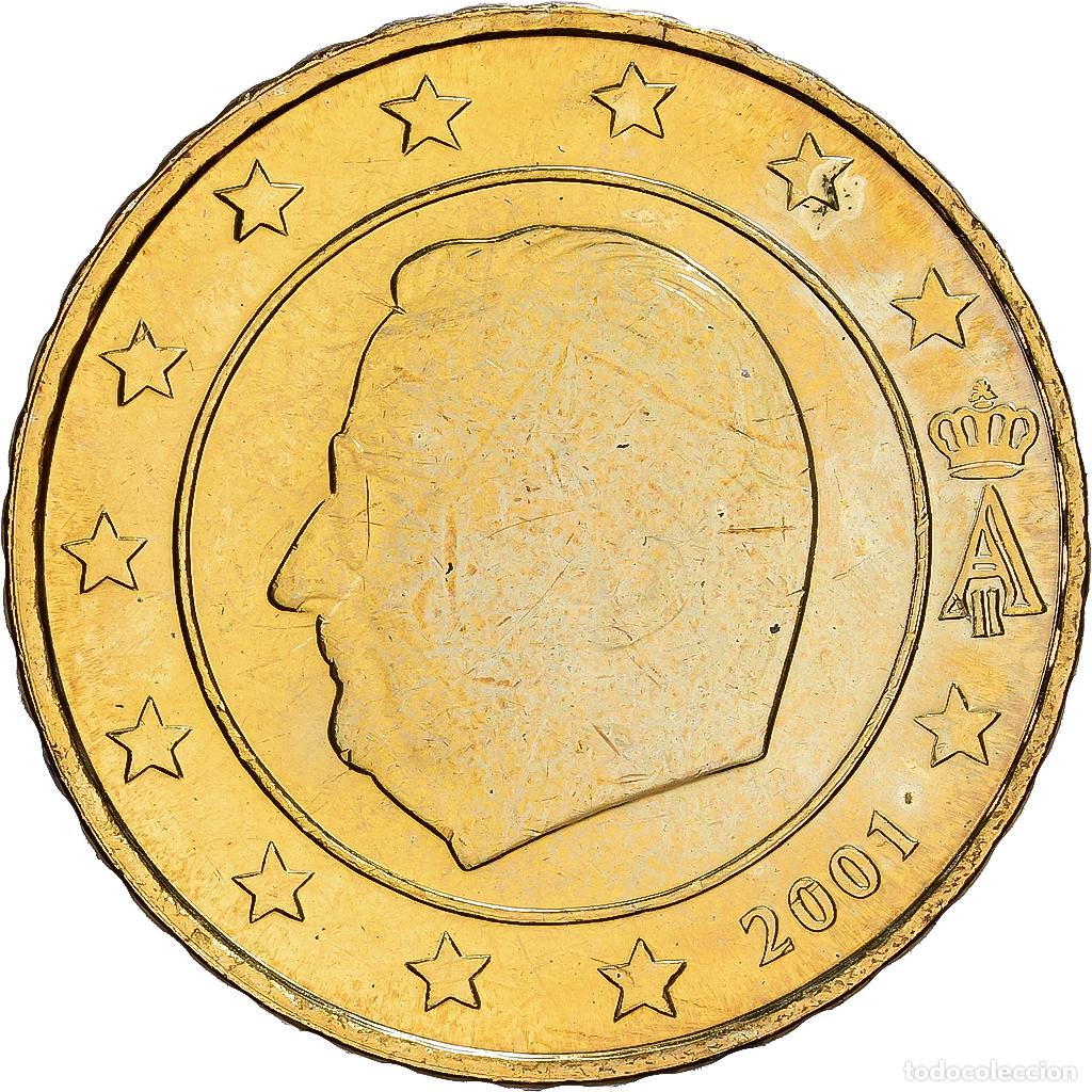 Monedas antiguas de Europa: [#1530465] B&eacute;lgica, Albert II, 10 Euro Cent, 2001, Brussels, Nordic gold, SC, KM:227