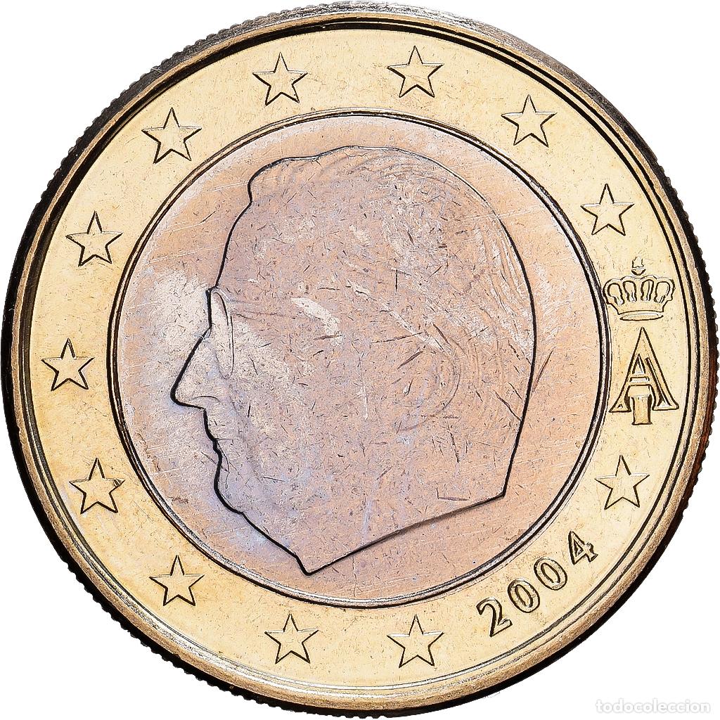 Monedas antiguas de Europa: [#1530468] B&eacute;lgica, Albert II, Euro, 2004, Brussels, Bimet&aacute;lico, SC, KM:230