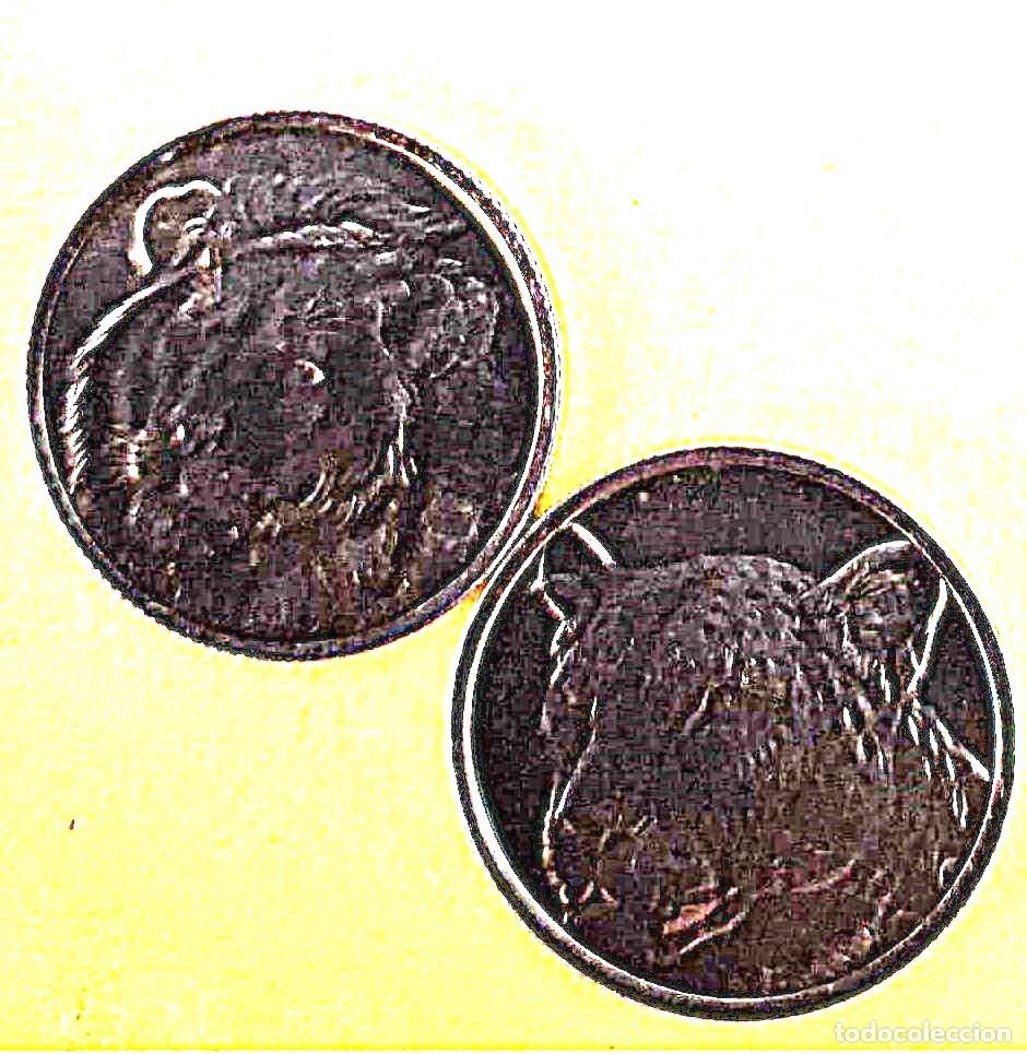 Monedas antiguas de Europa: Turqu&iacute;a, Set de 2 x 1 Kurus. &rdquo;Fauna: Le&oacute;n y leopardo&rdquo; KM#459/60 / Sin Circular./ Ver fotos.