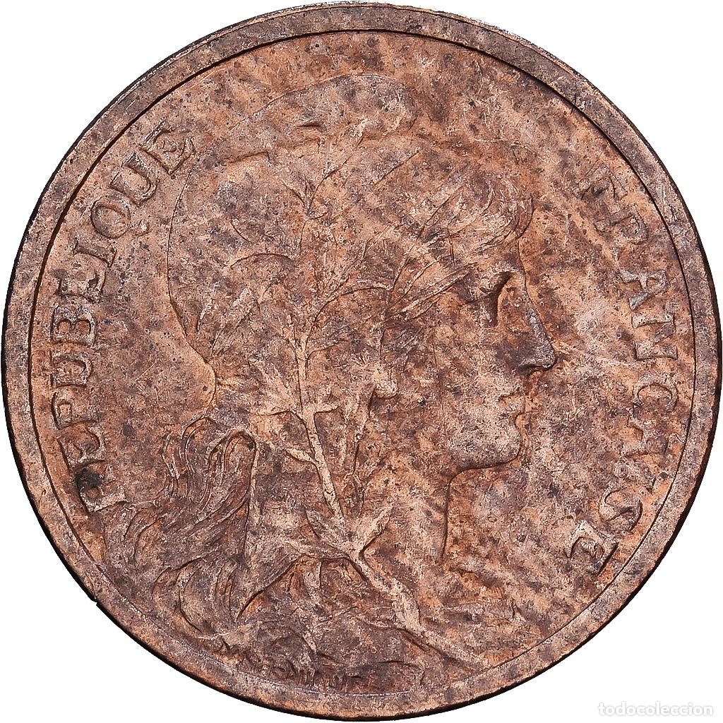 Monedas antiguas de Europa: [#1530496] Francia, 1 Centime, Dupuis, 1899, Paris, Bronce, BC+, Gadoury:90