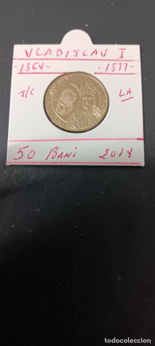 Monedas antiguas de Europa: RUMANIA 50 BANI 2014 S/C (LAT&Oacute;N) VLADISLAV I 1364-1377