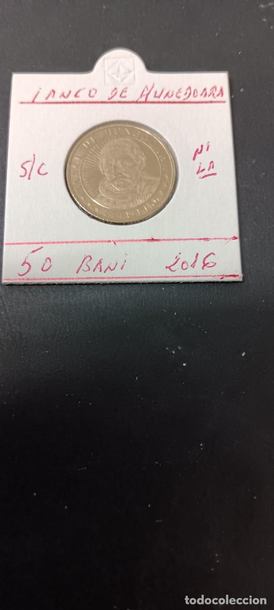 Monedas antiguas de Europa: RUMANIA 50 BANI 2016 S/C (LAT&Oacute;N) IANCO DE HUNEDOARA 1441-1456